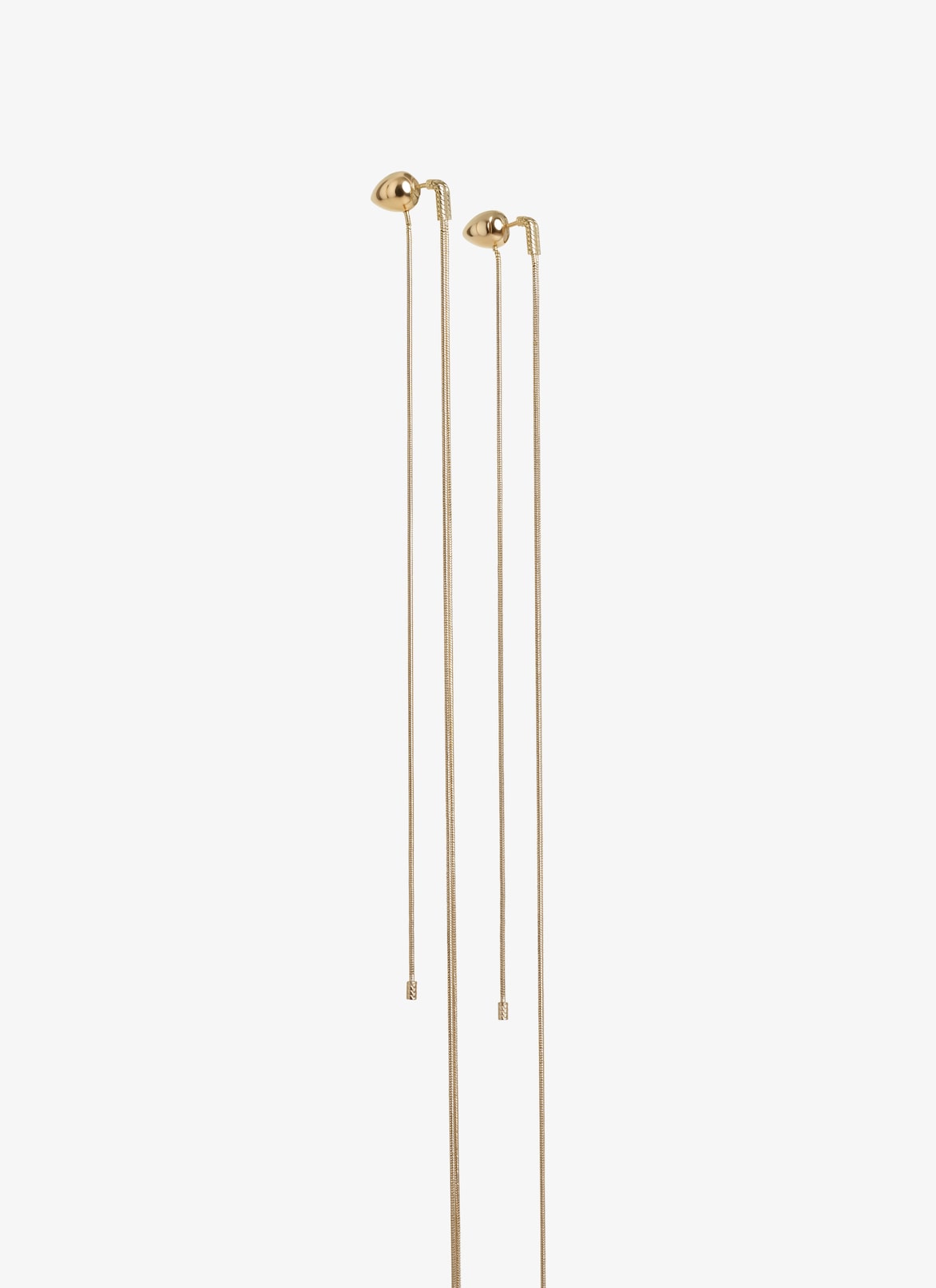 EARRINGS NECKLACE ALAÏA GOLD EARRINGS NECKLACE